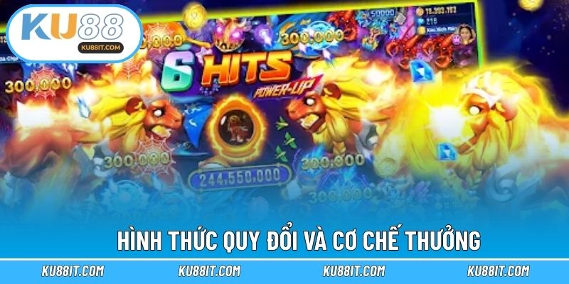 Hình thức quy đổi và cơ chế thưởng
